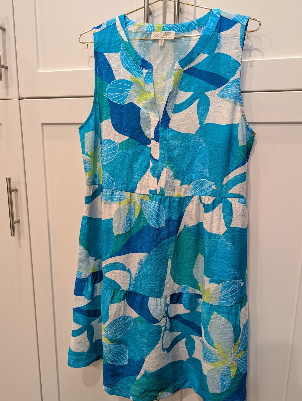 Escape Sleeveless Tiered Dress